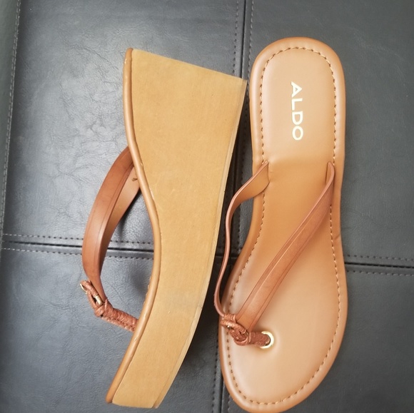 platform sandals camel - Picture 4 of 4